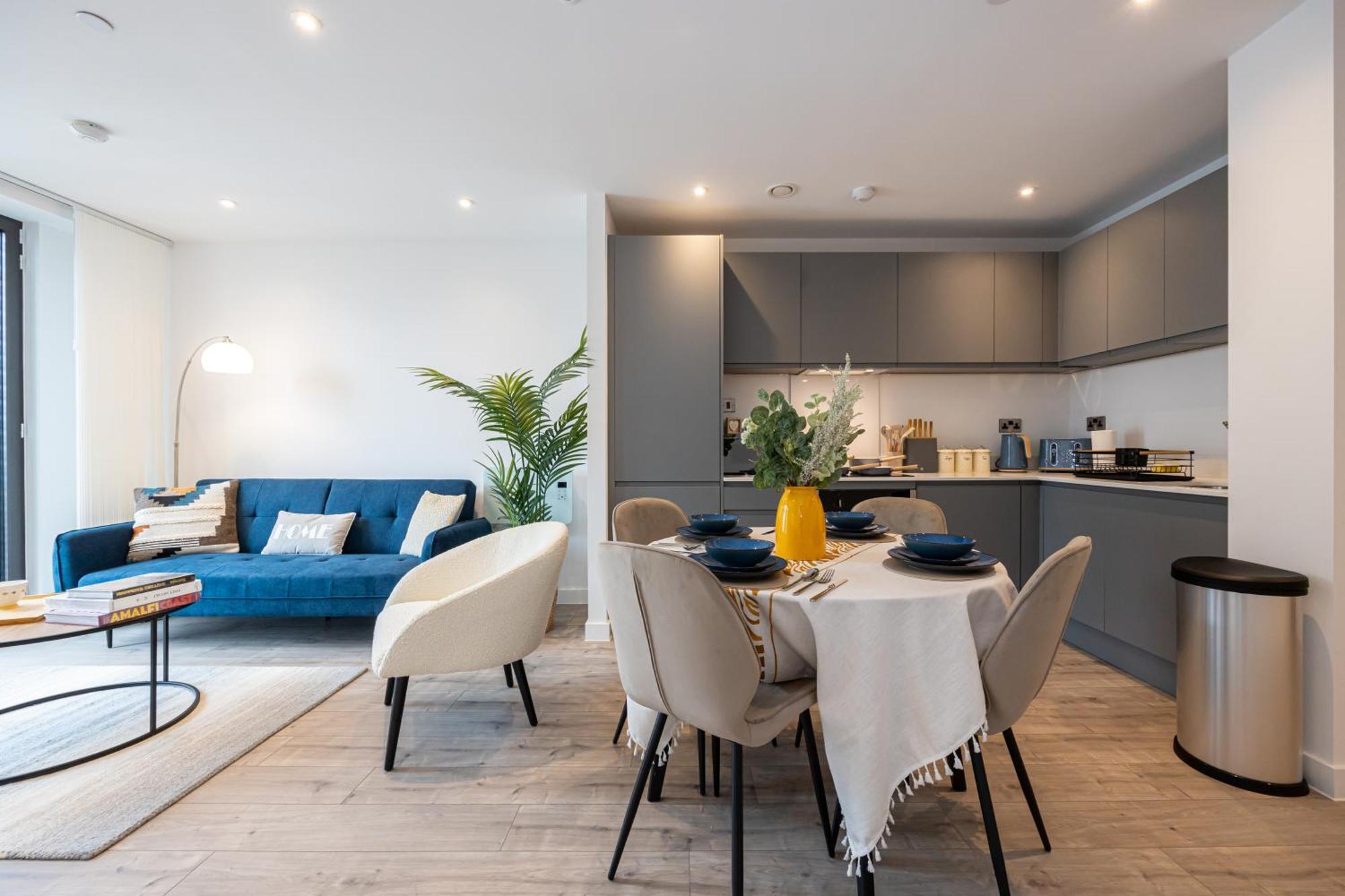 City Center Ultra-Luxe 2Bed Villa Amalfi 曼彻斯特 外观 照片